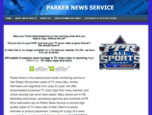 Tablet Screenshot of parkernews.com